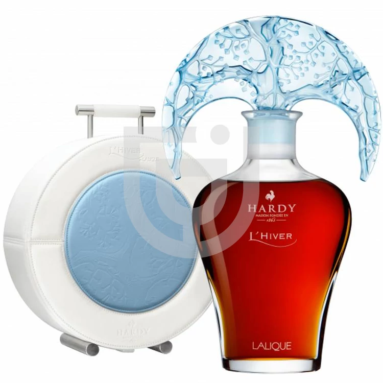 Hardy L'Hiver Lalique Crystal Decanter Cognac [0,7L|41%]