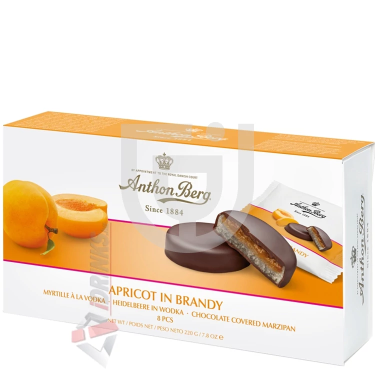 Anthon Berg Brandys-Barackos Marcipántallér [220g]
