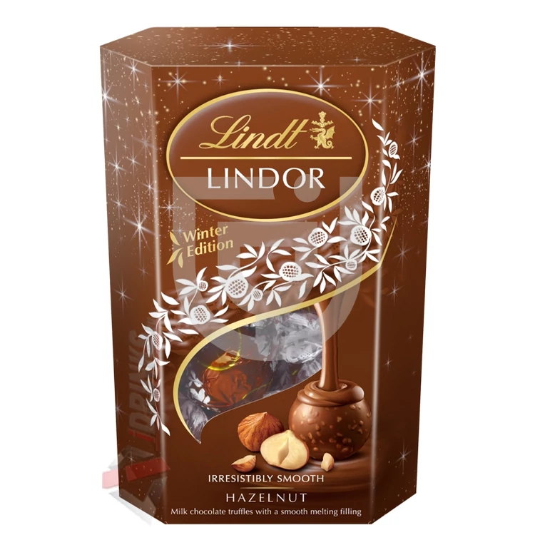 Lindt Lindor Mogyorós Csokoládégolyó [200g]