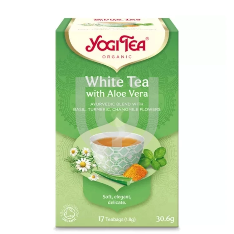 Yogi Tea Fehér Bio Tea Aloe Verával [17 Filter]