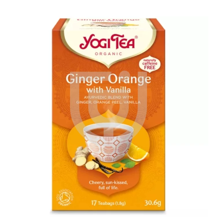 Yogi Tea Narancs Gyömbér Vaníliával Bio Tea (Ginger - Orange) [17 Filter]