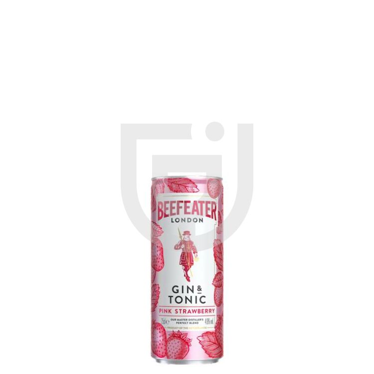 Beefeater Gin & Tonic Pink Strawberry [0,25L|4,9%] (EXP: 2023.06.30)
