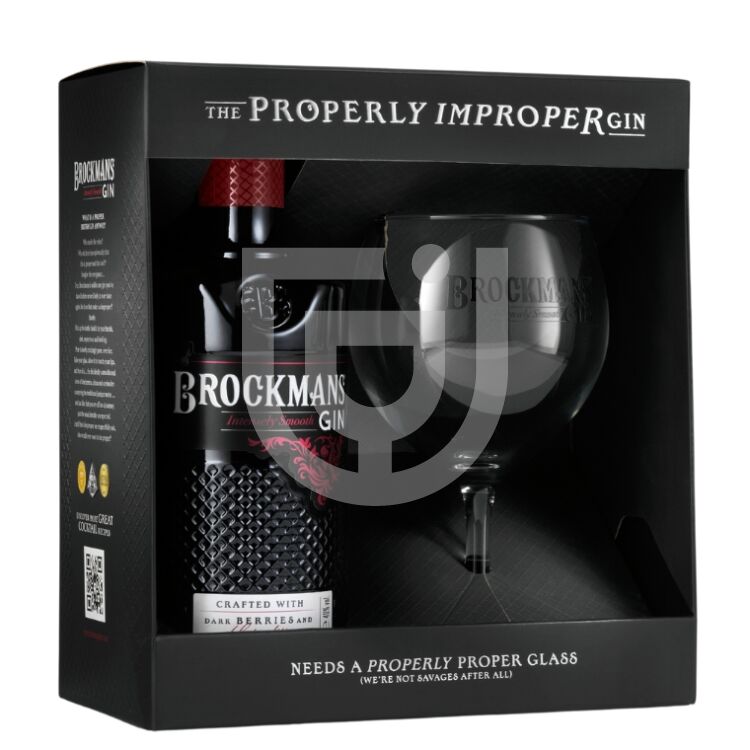 Brockmans Premium Gin (DD+Pohár) [0,7L|40%]