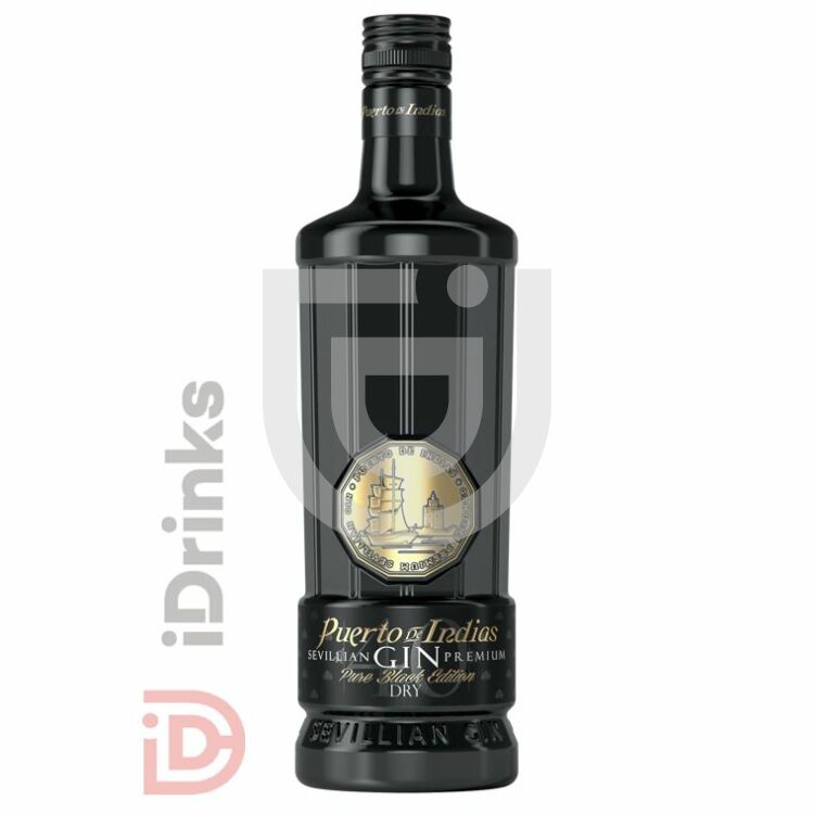 Puerto de Indias Premium Black Edition Gin [0,7L|40%]