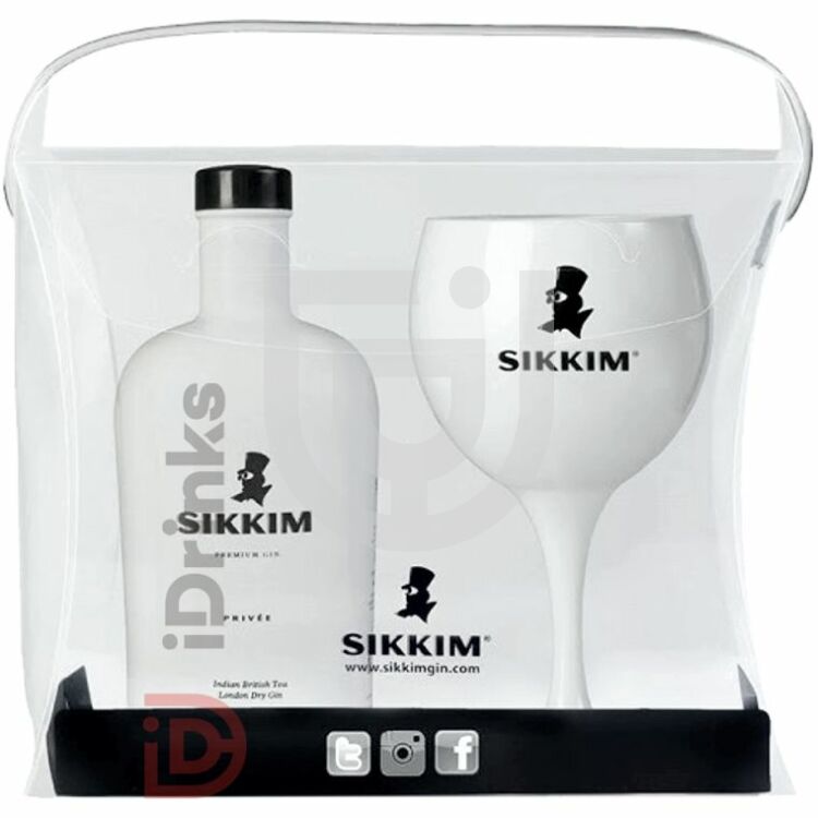 Sikkim Privée Gin (DD+Pohár) [0,7L|40%]