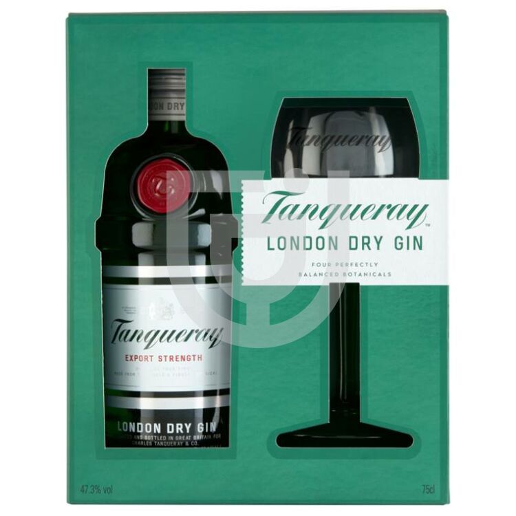 Tanqueray London Dry Gin (DD+Pohár) [0,7L|43,1%]