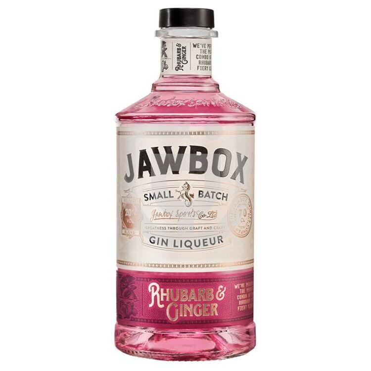 Jawbox Rhubarb & Ginger Gin Likőr [0,7L|20%]