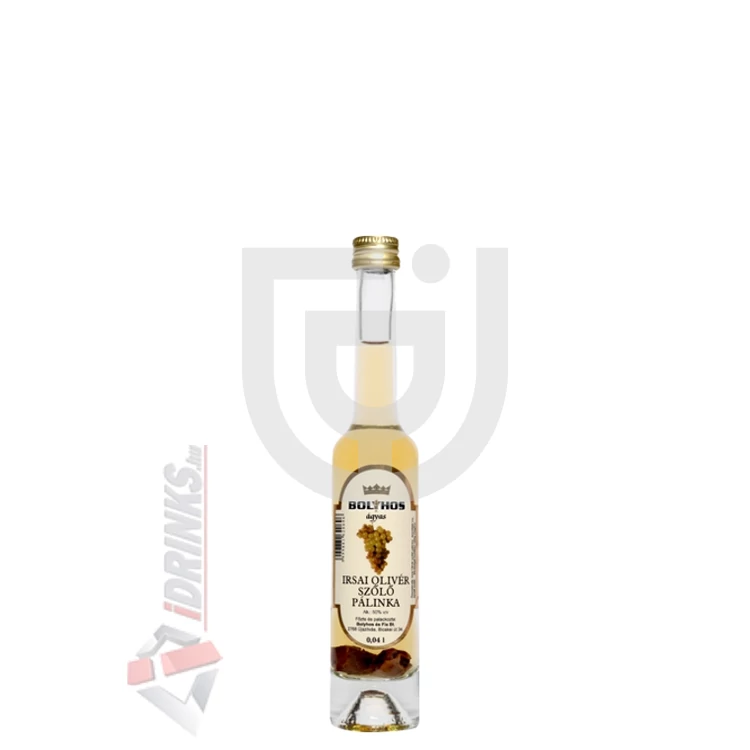 Bolyhos Ágyas Irsai Olivér Szőlőpálinka Mini [0,04L|50%]