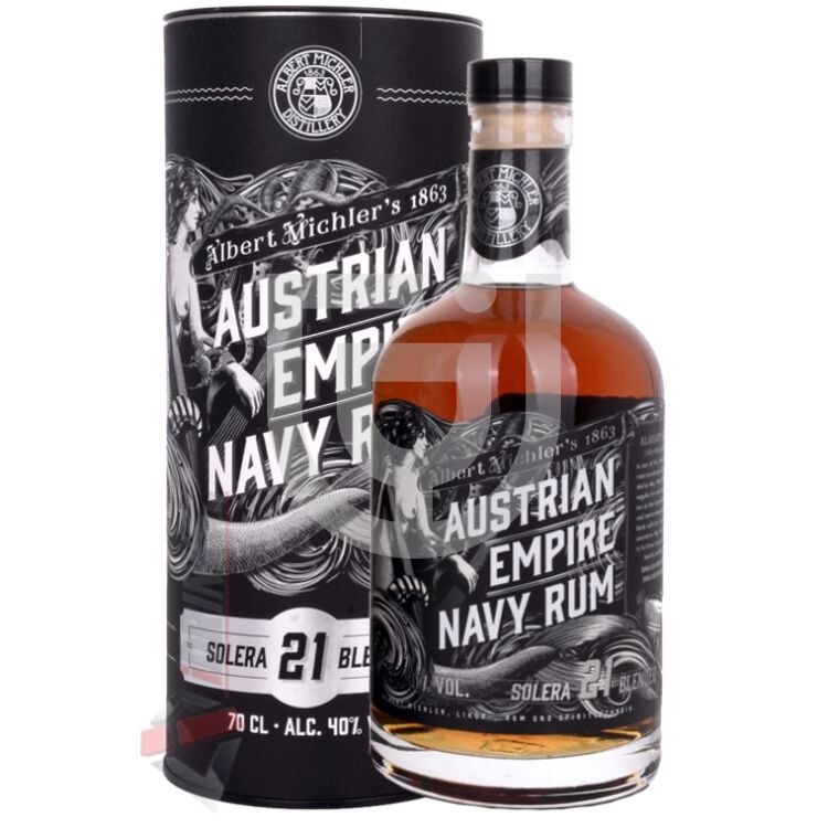 Austrian Empire Solera 21 Years Navy Rum [0,7L|40%]