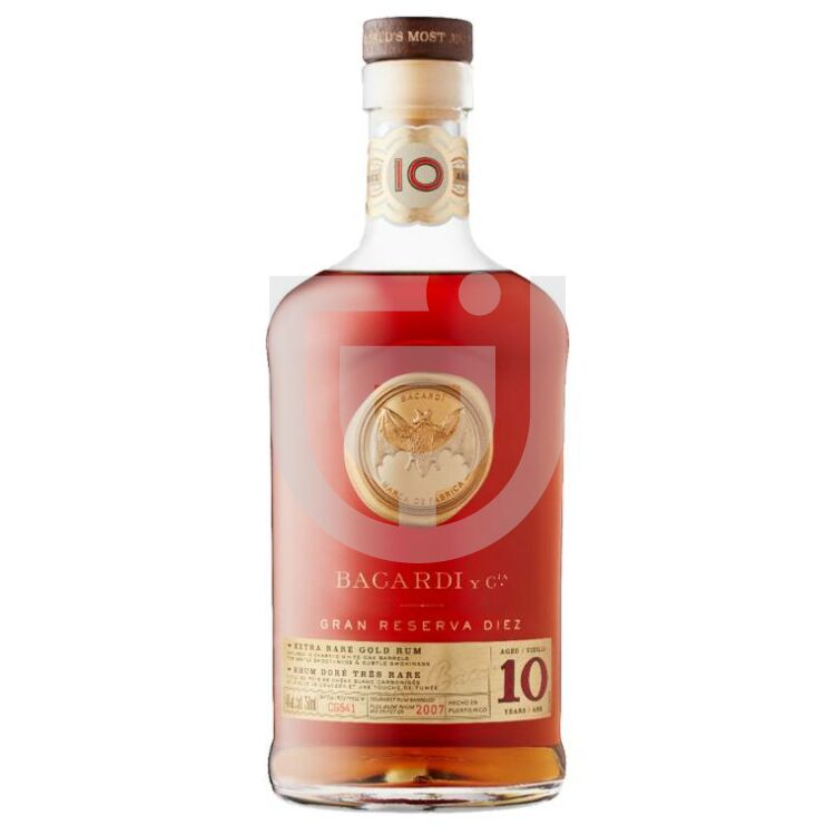Bacardi 10 Years Gran Reserva Diez Rum [0,7L|40%]
