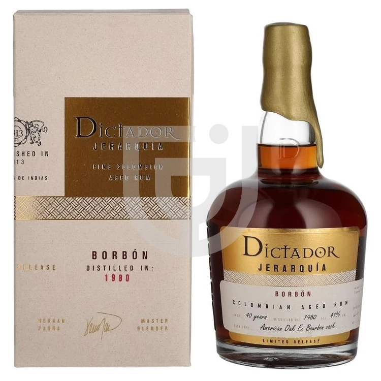 Dictador Jerarquia Borbón Vintage 1980 [0,7L|41%]