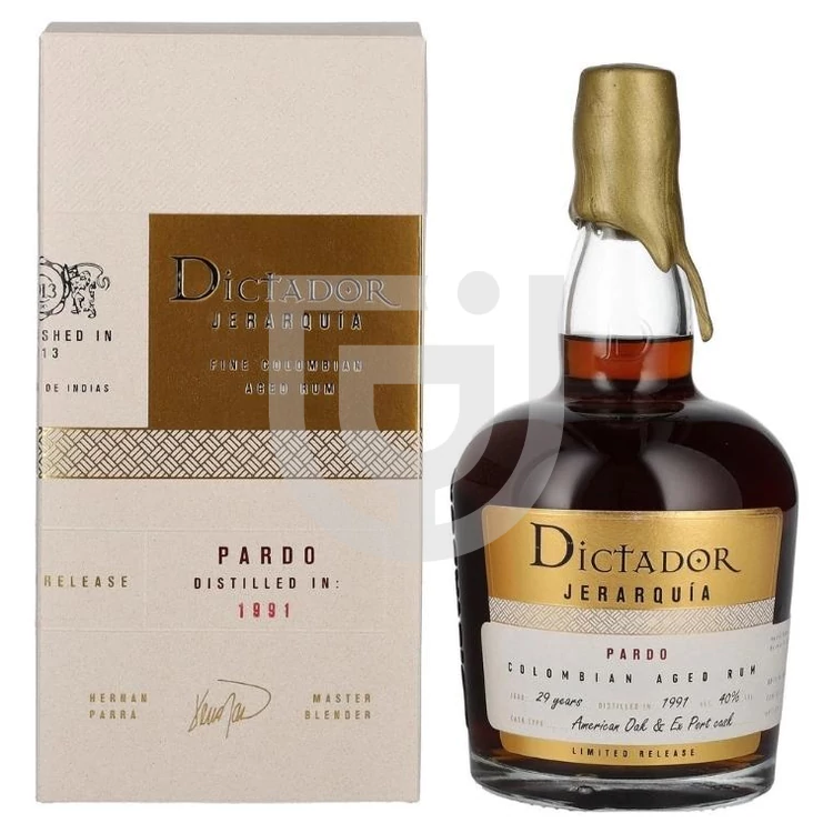 Dictador Jerarquia Pardo Vintage 1991 [0,7L|40%]