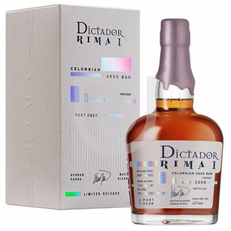 Dictador Rima 2000 Port Cask Rum [0,7L|43%]