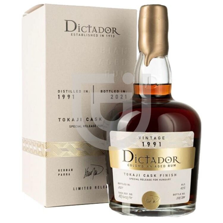 Dictador 1991 Tokaji Cask Finish Rum [0,7L|43%]