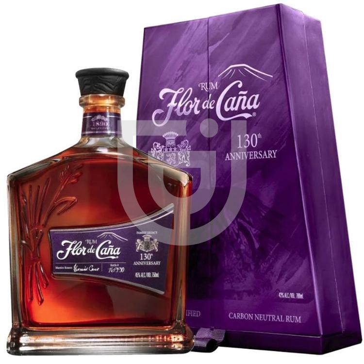 Flor De Cana 20 Years 130th Anniversary Rum [0 7l 45 ] Idrinks Hu