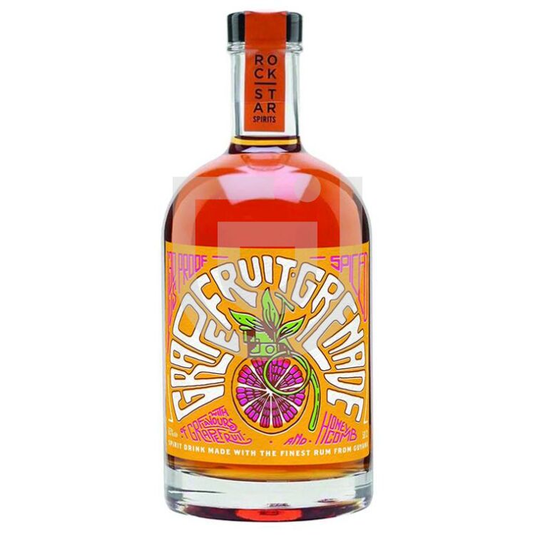 Rockstar Grapefruit Grenade Overproof Spiced Rum [0,5L|65%]