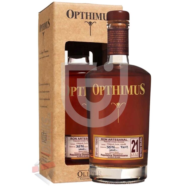 Opthimus 21 Anos Sistema Solera Rum [0,7L|38%]