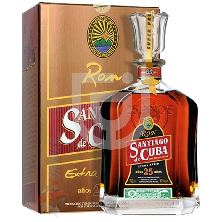 Santiago de Cuba Extra Anejo 25 Years Rum [0,7L|40%]