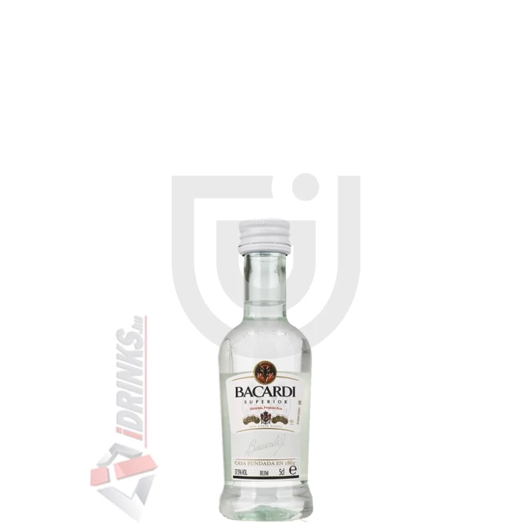 Bacardi Carta Blanca Superior Rum Mini [0,05L|40%]