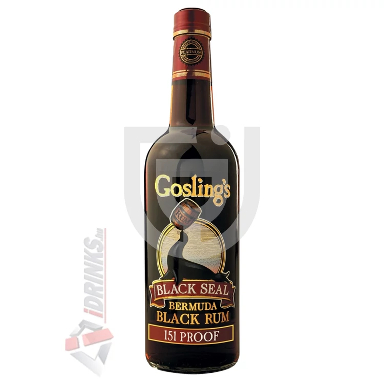 Gosling's Black Seal 151 Proof Rum [0,7L|75,5%]