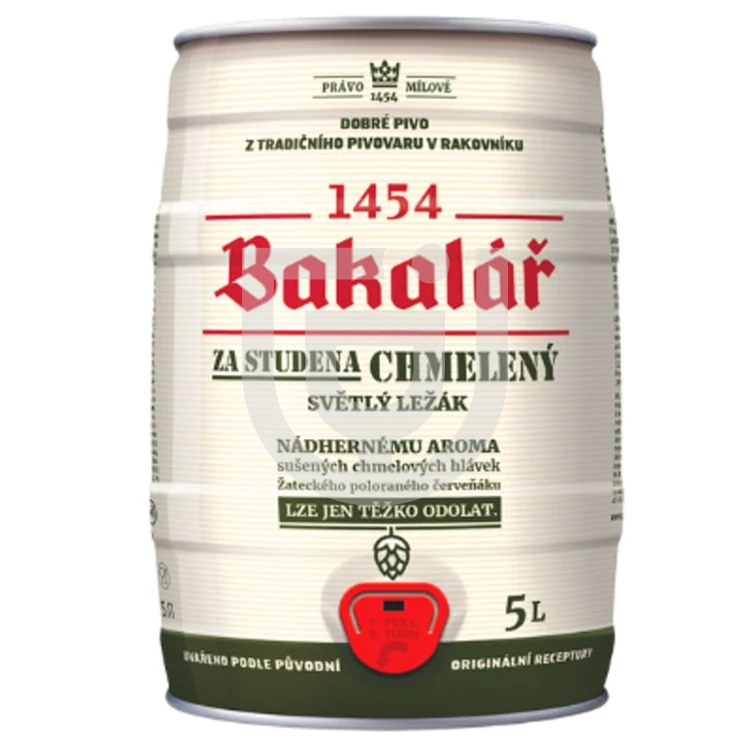 Bakalár Dry Hopped Lager Partyhordó [5L|5,2%]