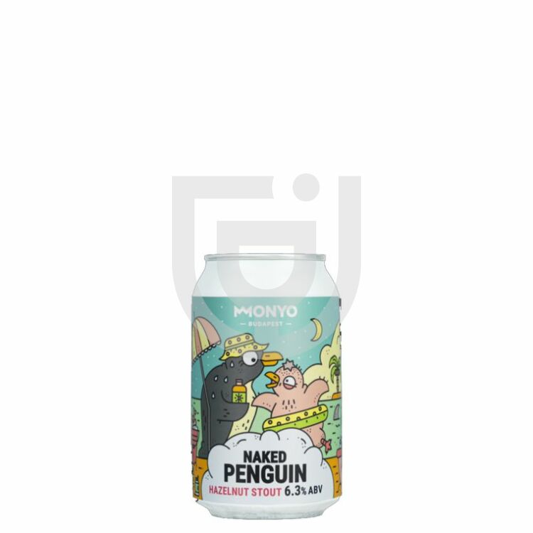 Monyo Naked Pingvin Russian Imperial Stout /Dobozos/ [0,33L|6,3%]