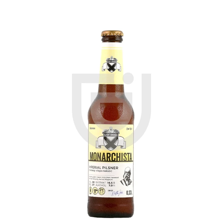 Szent András Monarchista Kézműves Sör /Üveges/ [0,33L|7%]