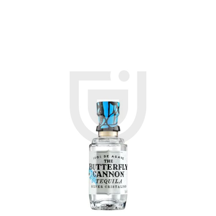 Butterfly Cannon Cristalino 100% Agave Tequila Mini [0,05L|40%]