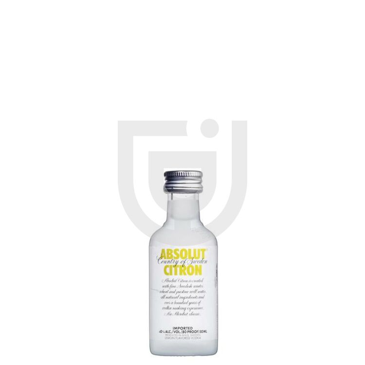 Absolut Citron /Citrom/ Vodka Mini [0,05L|40%]