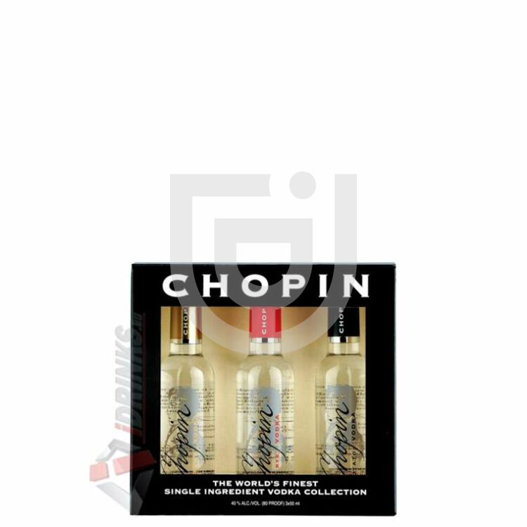 Chopin Vodka Mini Set [3*0,05L|40%]