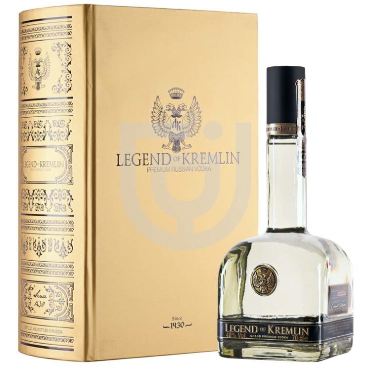 Legend of Kremlin Gold Book Edition Vodka (DD) [0,7L|40%]