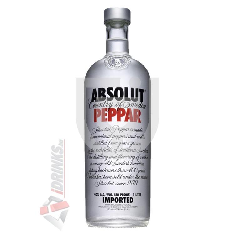 Absolut Peppar /Paprika/ Vodka [1L40] iDrinks.hu