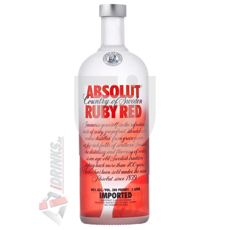 Absolut Ruby Red /Grapefruit/ Vodka [0,7L40] iDrinks.hu