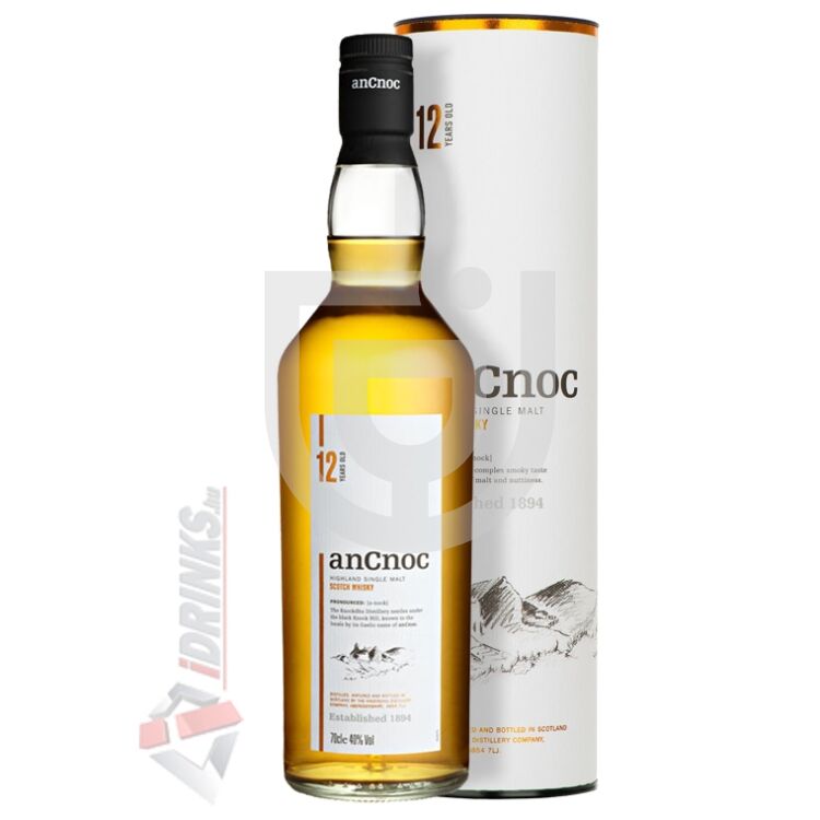 anCnoc 12 Years Whisky [0,7L|40%]
