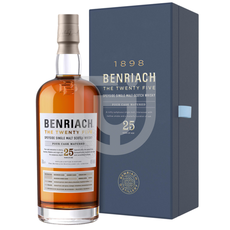 BenRiach 25 Years Whisky [0,7L|46%]