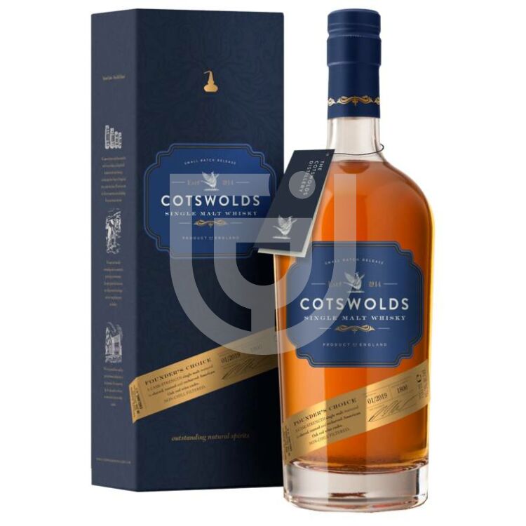 Cotswolds Founders Choice Single Malt Whisky [0,7L|60,9%]