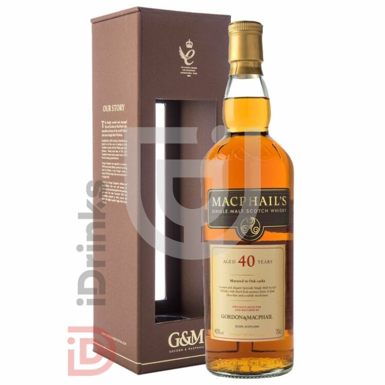 Gordon & MacPhail Macphails 40 Years Whisky [0,7L|40%]