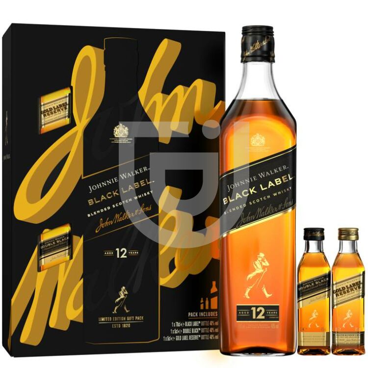 Johnnie Walker Black Discovery Pack Whisky [0,8L|40%]