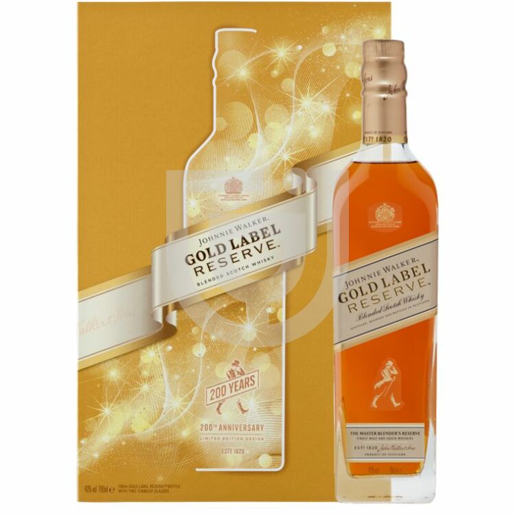 Johnnie Walker Gold Label (Reserve) Whisky (DD+2 Pohár) [0,7L|40%]