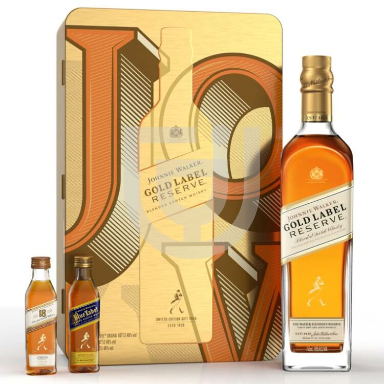 Johnnie Walker Gold Discovery Pack Whisky [0,8L|40%]
