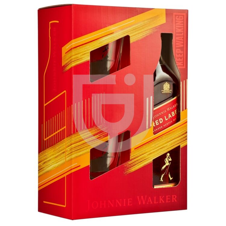 Johnnie Walker Red Label Whisky (DD+ Pohár)  [0,7L|40%]