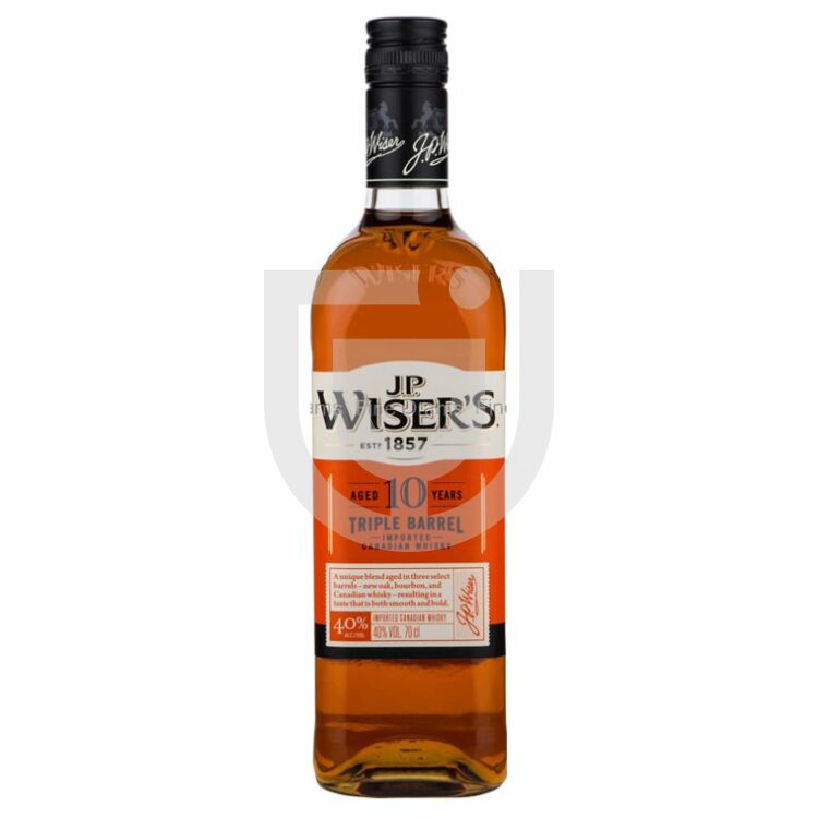 J.P. Wisers 10 Years Triple Barrel Canadian Whisky [0,7L|40%]