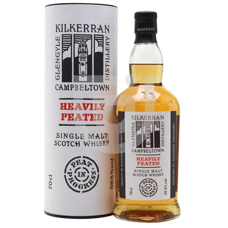 Kilkerran Heavily Peated キルケラン　57.4% 未開封 Kilkerran Heavily Peated Whisky [0,7L|60,9%] - iDrinks.hu