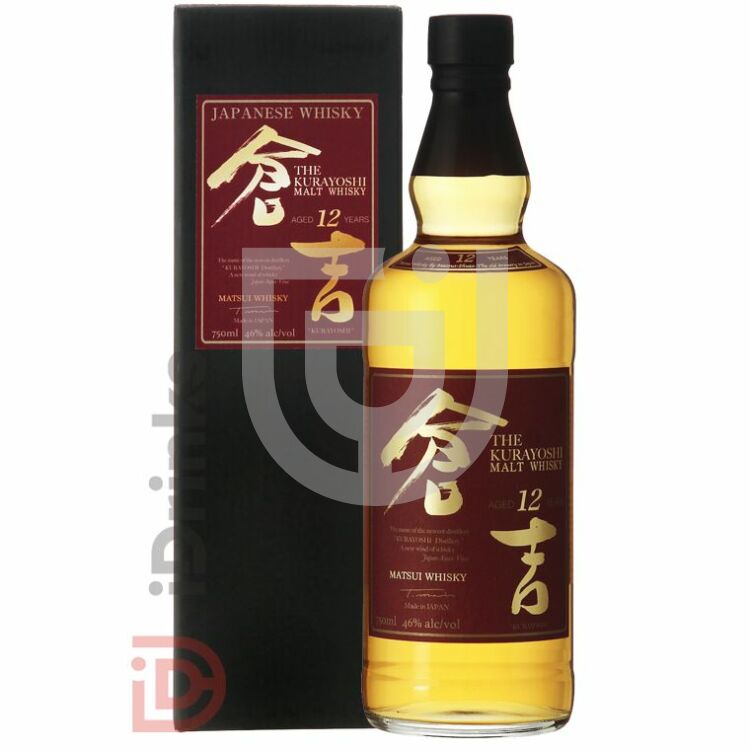 Kurayoshi Pure Malt 12 Years Whisky [0,7L|43%]