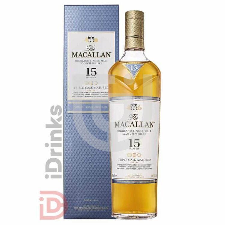 Macallan 15 Years Triple Cask Whisky [0,7L|43%]
