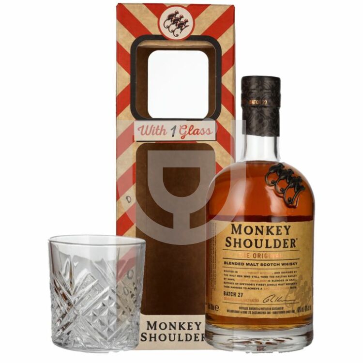 Monkey Shoulder Whisky (DD+Pohár) [0,7L|40%]