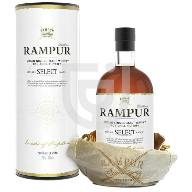 Rampur Indian Select Single Malt Whisky [0,7L|43%]