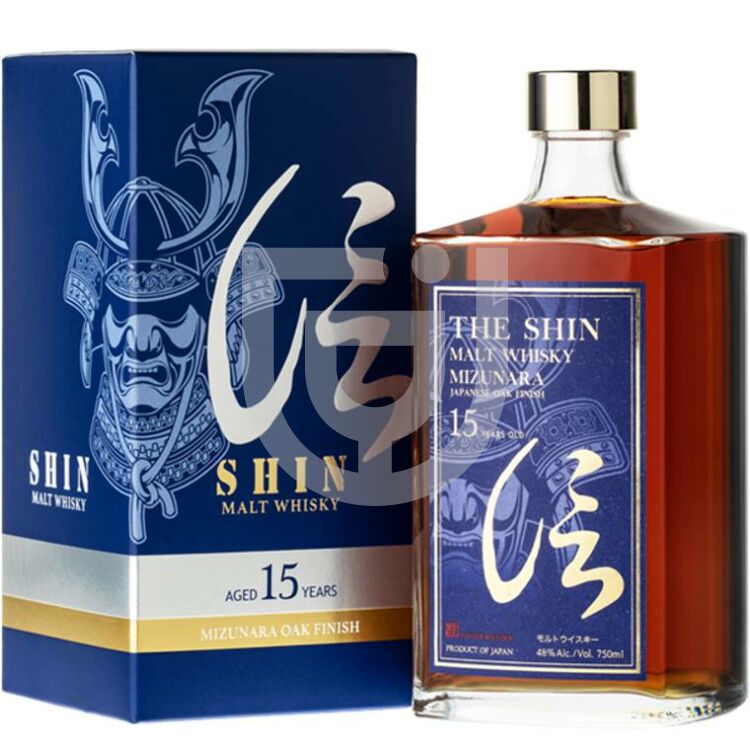 Shinobu Shin 15 Years Mizunara Oak Finish Malt Whisky [0,7L|48%]