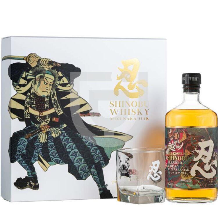 Shinobu Blended Whisky Mizunara Oak Finish (Gift Set) [0,7L|43%]