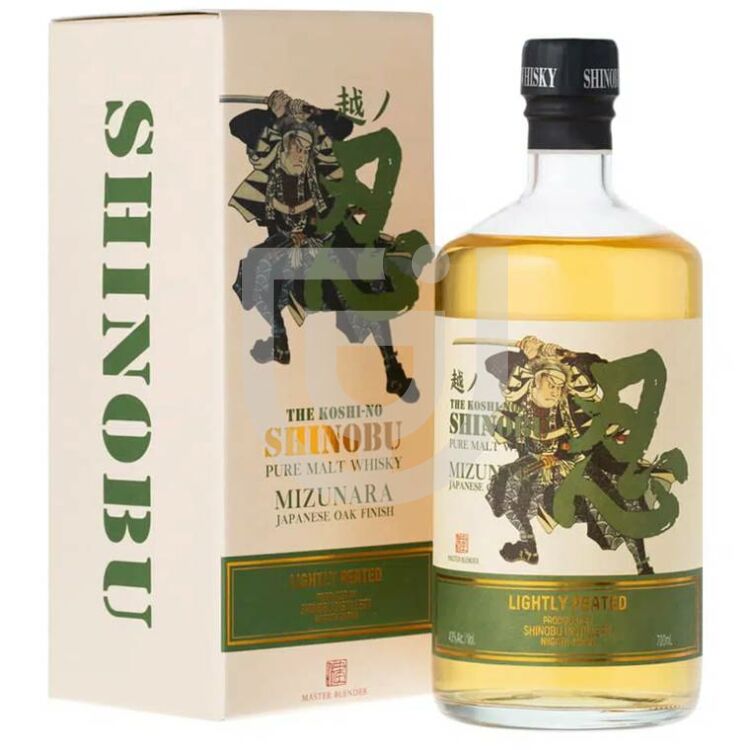 Shinobu Lightly Peated Pure Malt Mizunara Oak Finish Whisky (DD) [0,7L|43%]